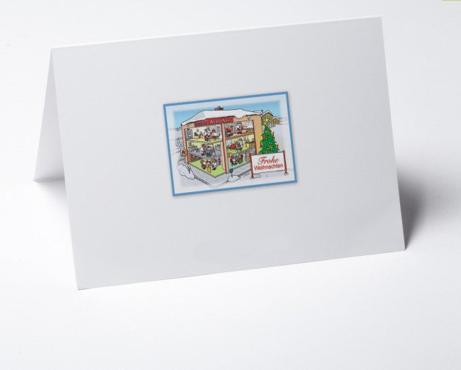 Weihnachtskarte Branche Ärztehaus