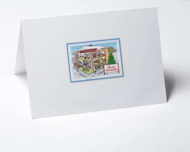 Logo-Weihnachtskarte Branche Ärztehaus