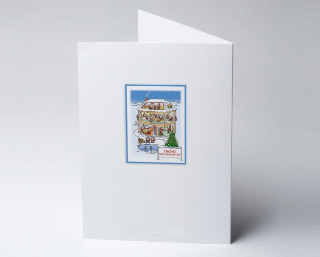 Weihnachtskarte Branche Altersheim/Pflege