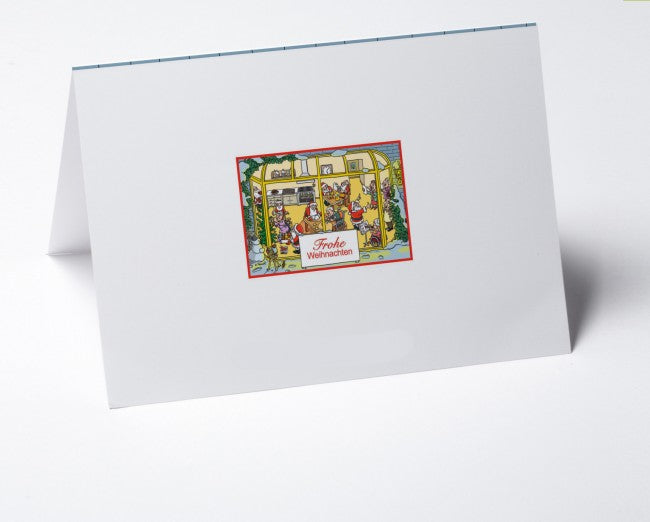 Logo-Weihnachtskarte Branche Altersheim/Pflege