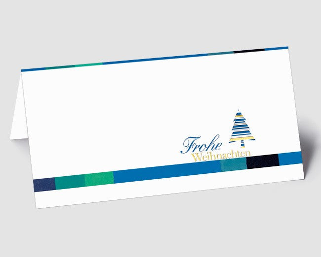 Weihnachtskarte Kunst grafisch