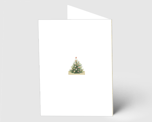 Weihnachtskarte Weihnachtsbaum