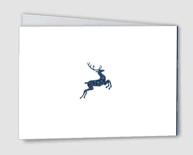 Weihnachtskarte Snow Deer