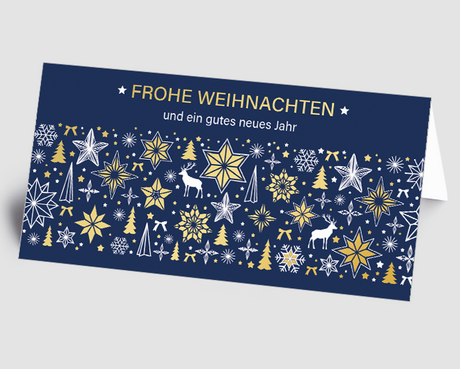 Weihnachtskarte Weihnachtszeit