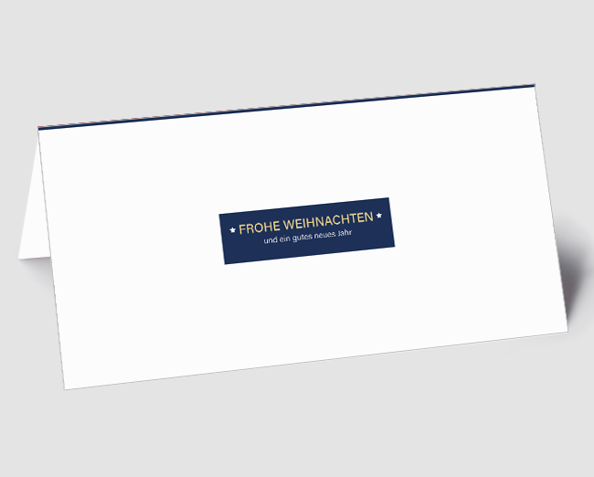 Weihnachtskarte Weihnachtszeit