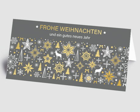 Weihnachtskarte Weihnachtszeit