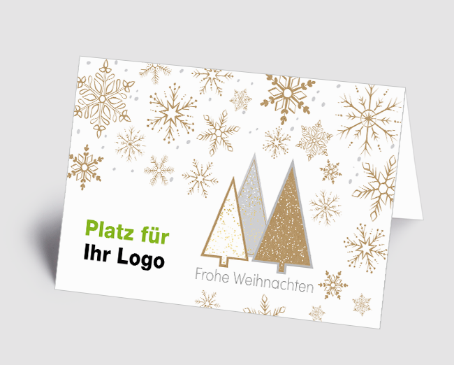 Weihnachtskarte Weihnachtsfunkeln