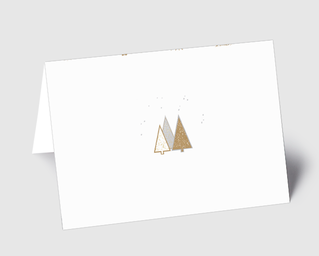 Weihnachtskarte Weihnachtsfunkeln