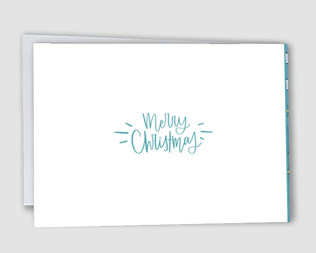 Weihnachtskarte Merry Christmas