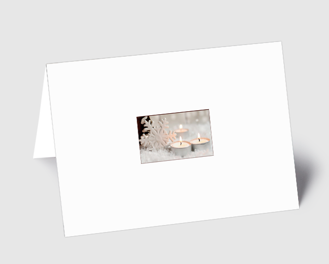 Weihnachtskarte Lebkuchenbäume