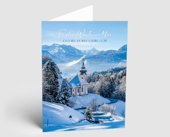 Weihnachtskarte Winterzauber