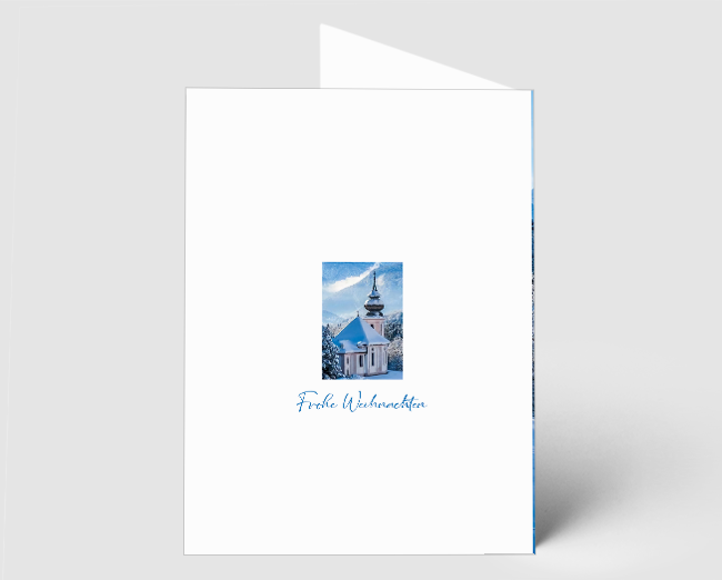 Weihnachtskarte Winterzauber