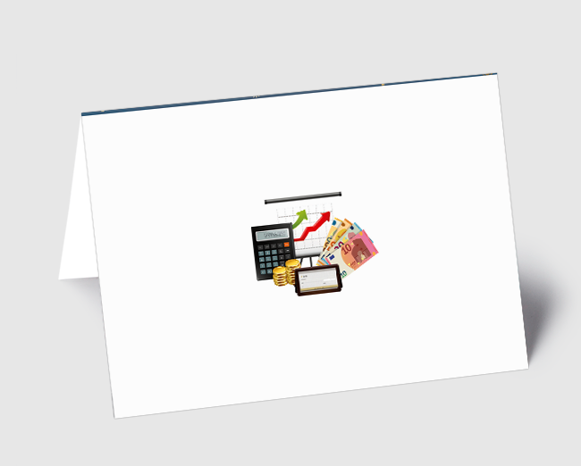 Weihnachtskarte Branche Finanzen