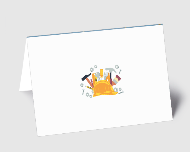 Weihnachtskarte Branche Bau/Handwerker