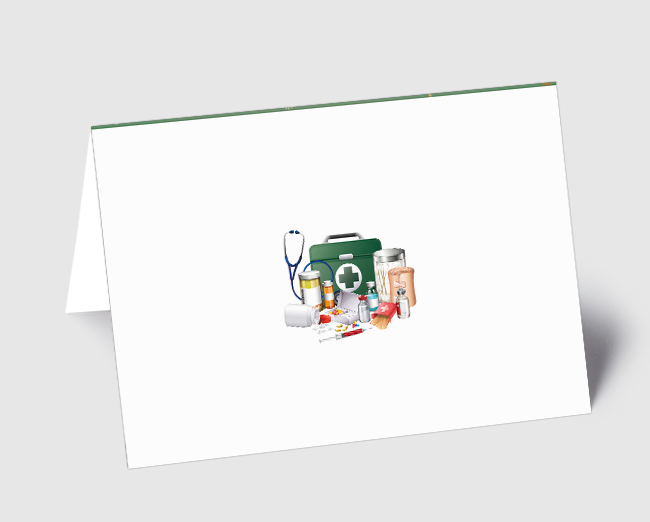 Weihnachtskarte Branche Gesundheitswesen