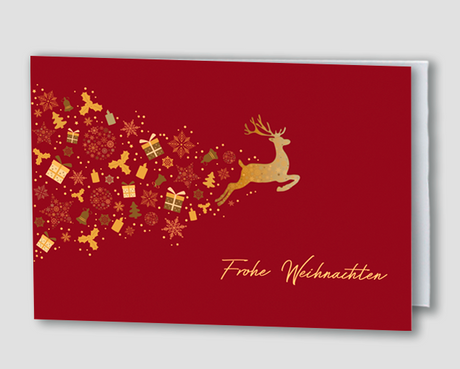 Weihnachtskarte Weihnachtsfunkeln