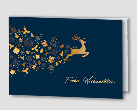 Weihnachtskarte Weihnachtsfunkeln