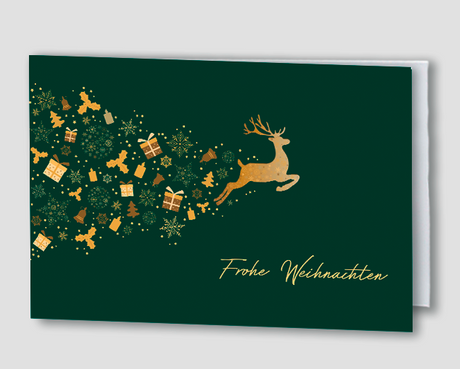 Weihnachtskarte Weihnachtsfunkeln