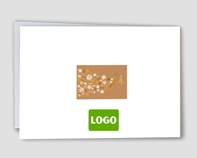 Weihnachtskarte Weihnachtsfunkeln