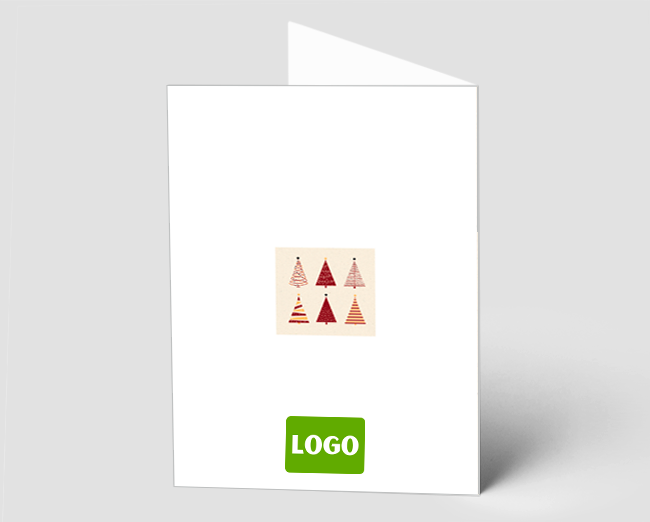 Weihnachtskarte Tannenglanz