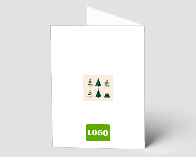 Weihnachtskarte Tannenglanz