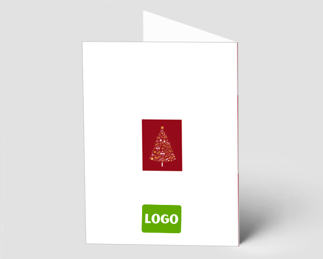 Weihnachtskarte Festtagsglanz