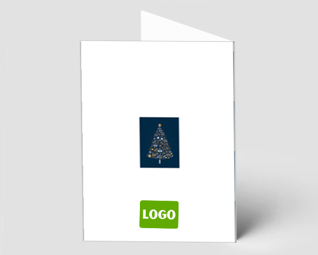 Weihnachtskarte Festtagsglanz