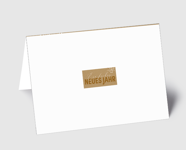 Weihnachtskarte Neujahrsgrüße