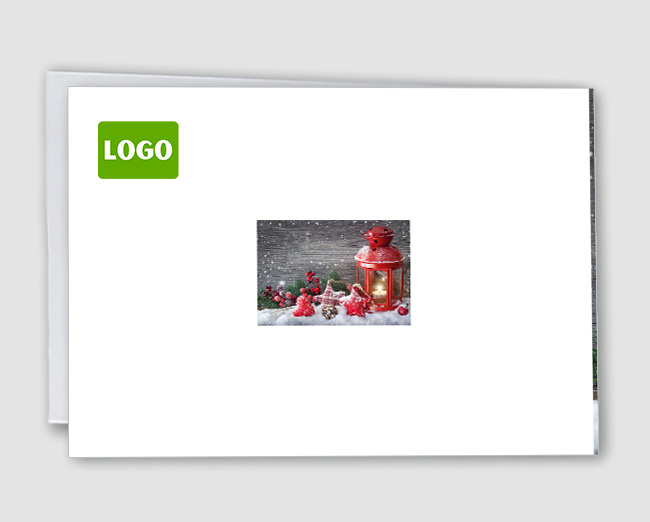 Weihnachtskarte Weihnachtslaterne