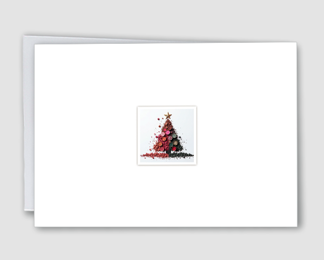 Weihnachtskarte Branche Beauty/Kosmetik Farbpalette