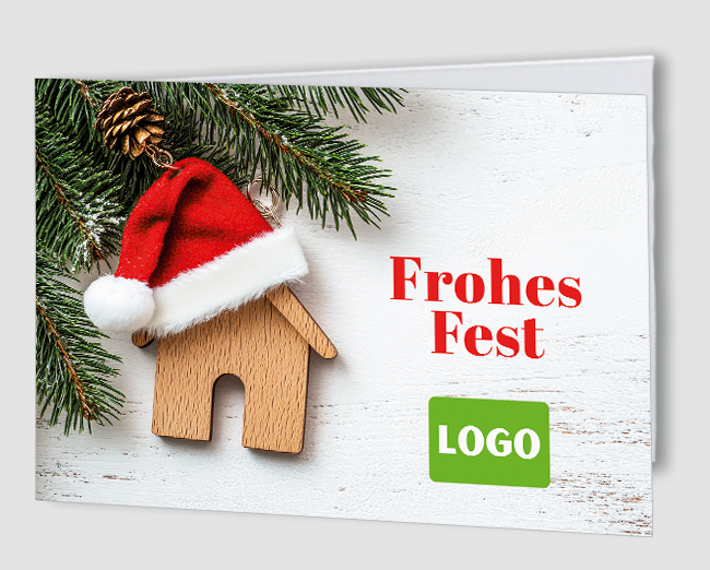 Weihnachtskarte Branche Immobilien