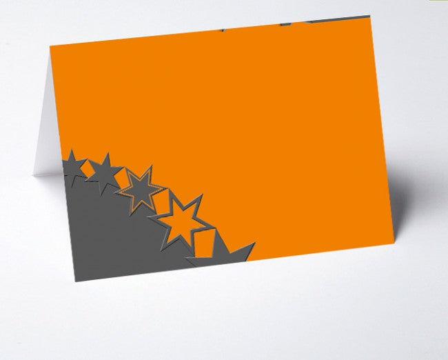 Weihnachtskarte Sterne