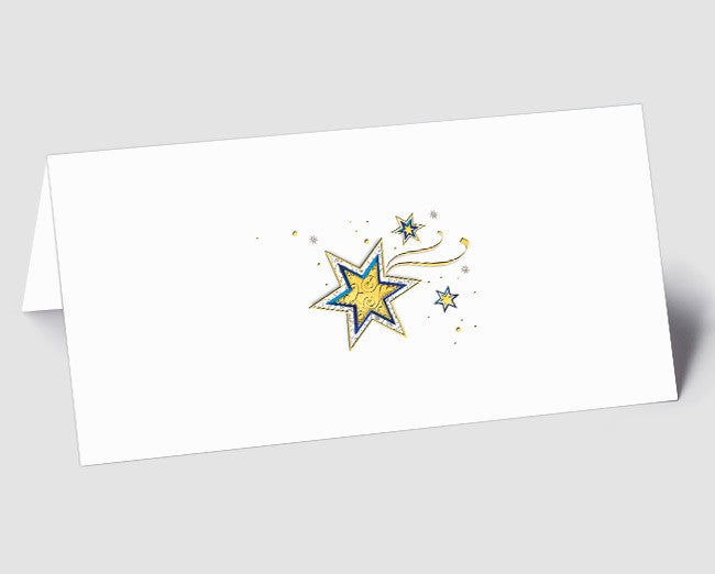 Weihnachtskarte Sternenzauber
