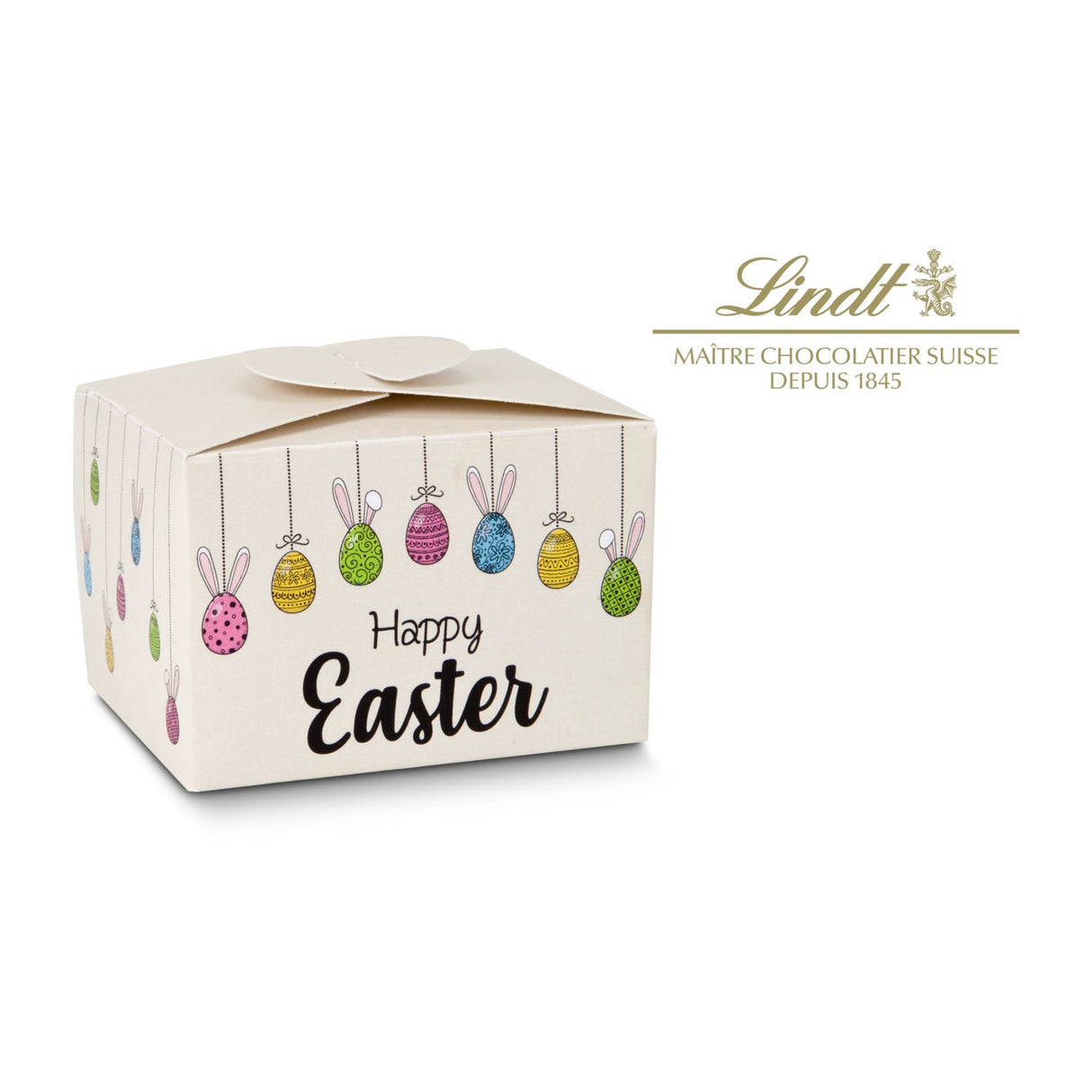 Buntes Lindt Osternest