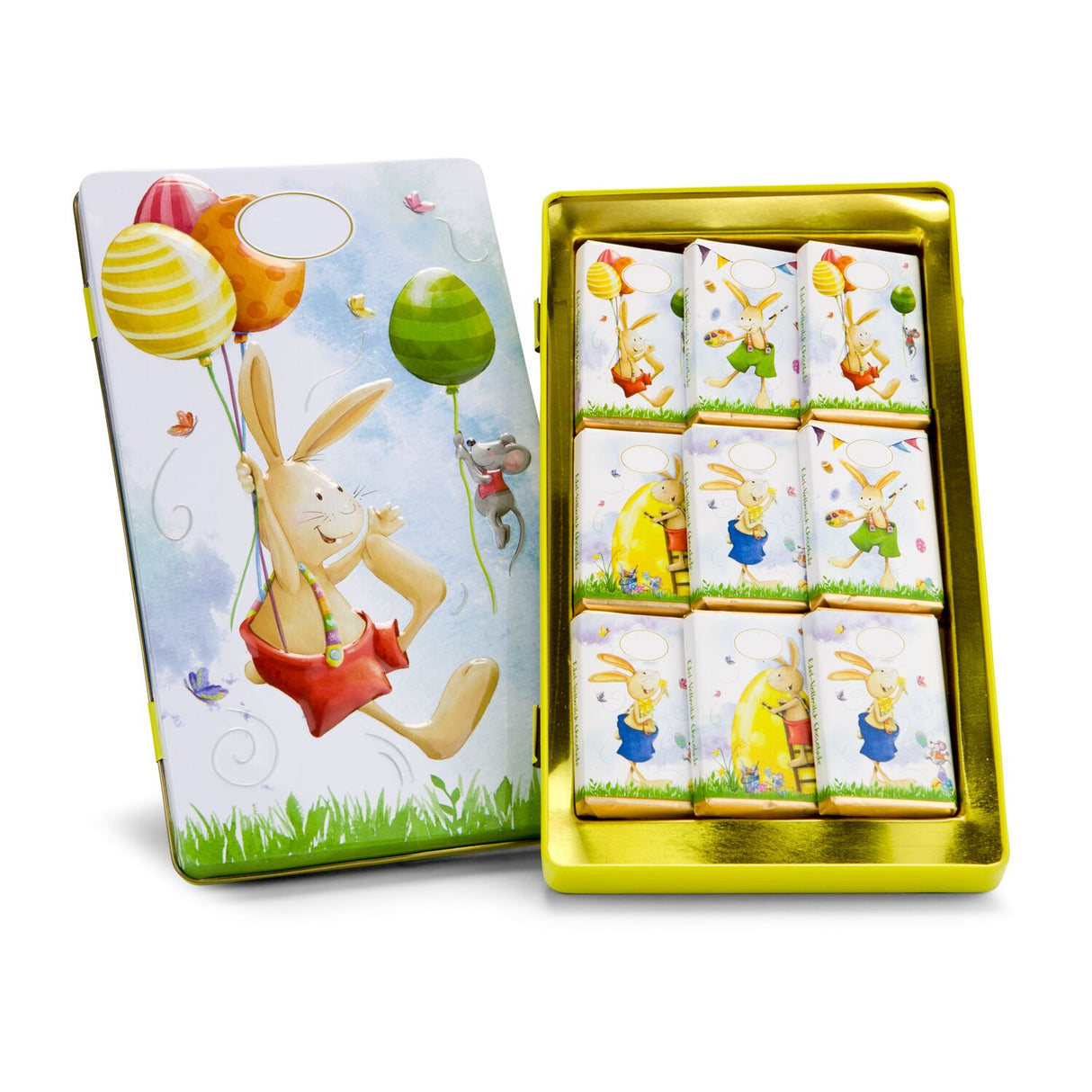 Schokoladendose Ostergrüße