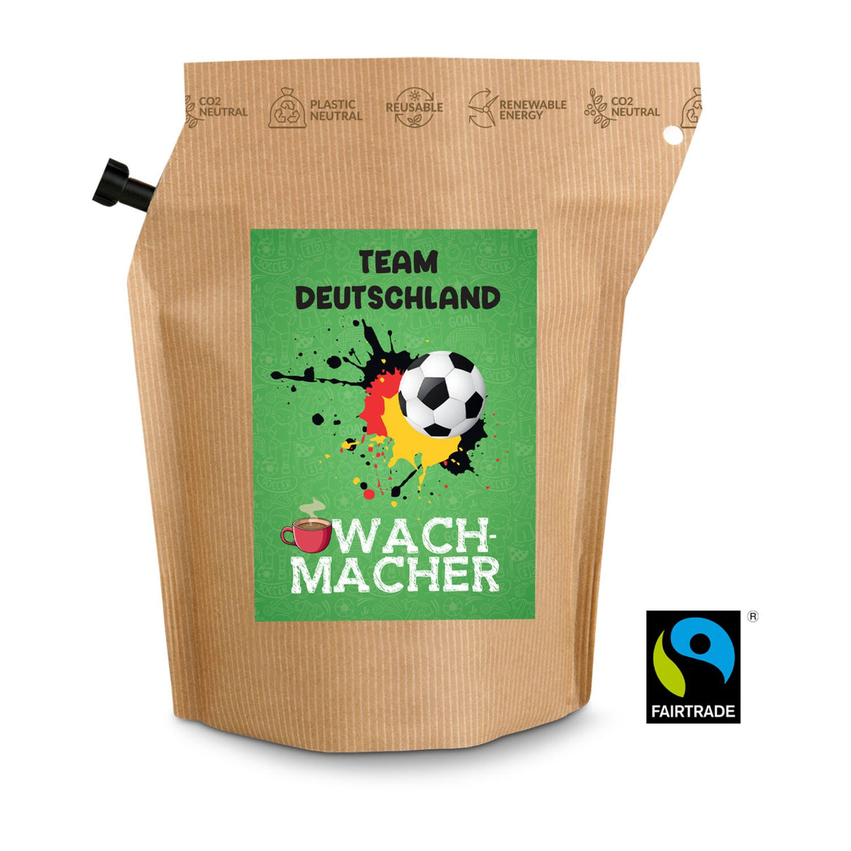 Fußball-WM Team Deutschland Wachmacher