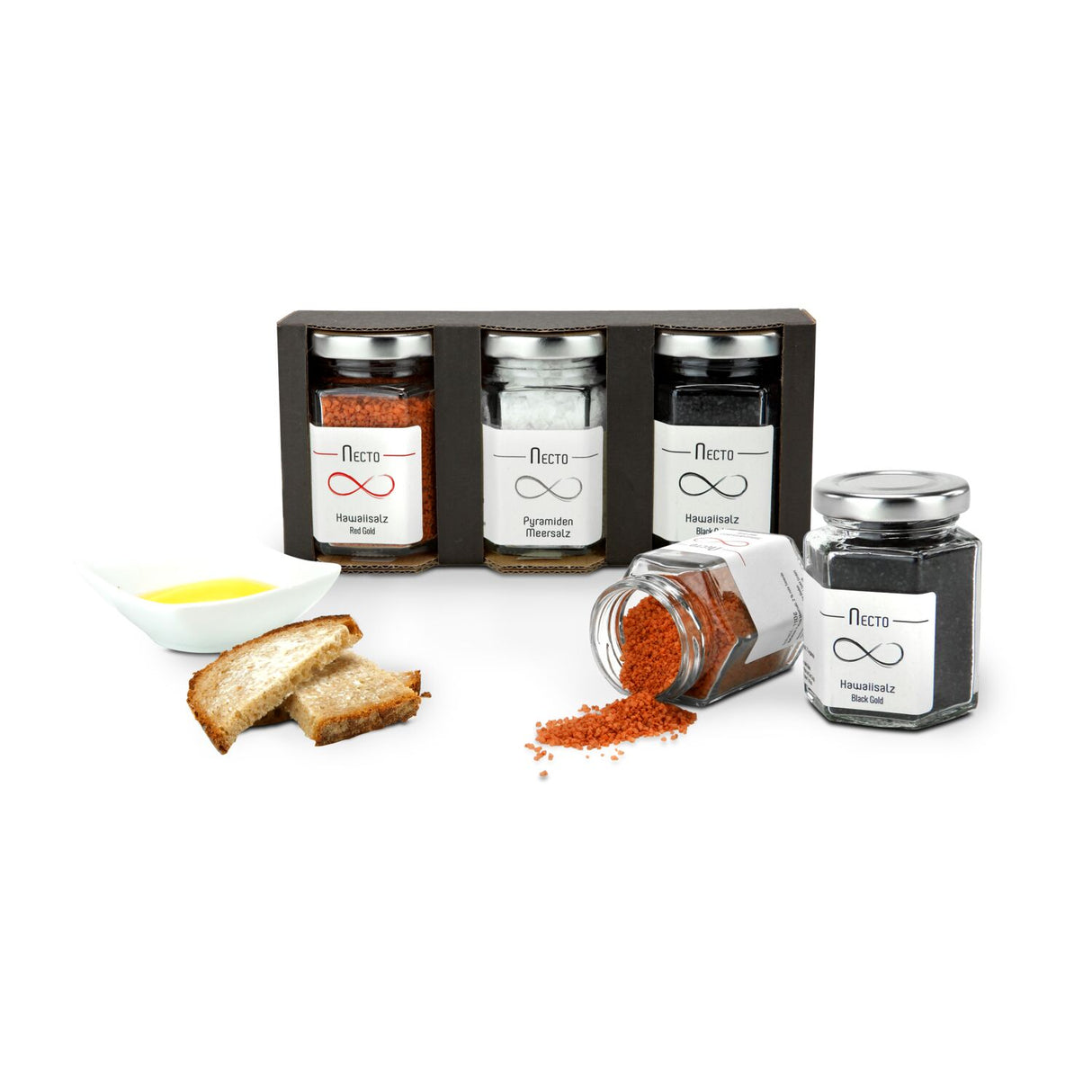 Meersalze, Dreier-Set mit insgesamt 270 g