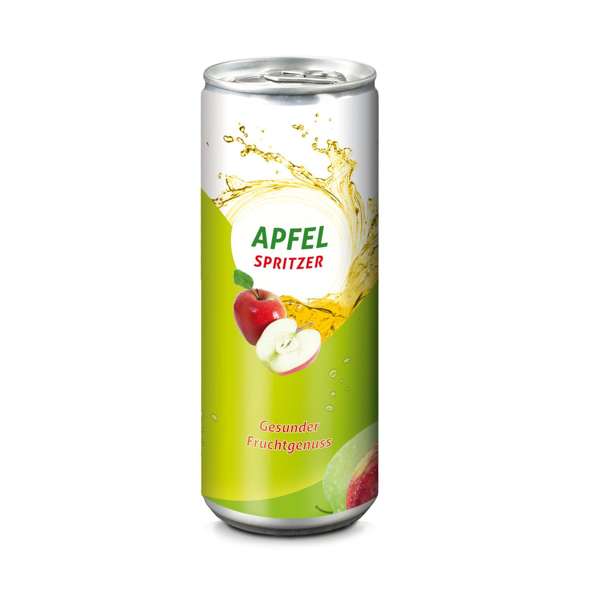 Apfelschorle - Folien-Etikett, 250 ml