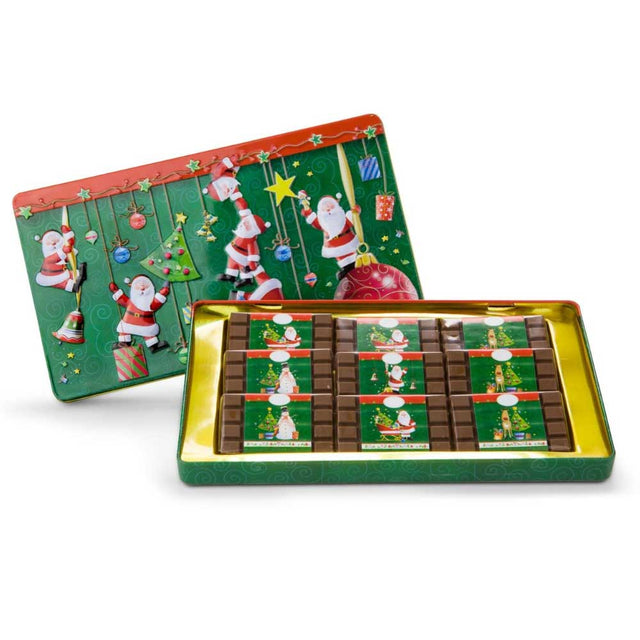 Weihnachtsgeschenk Kunden - Schokoladendose Merry Christmas