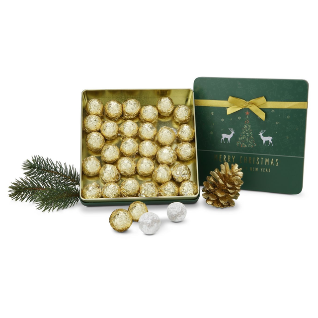 Weihnachtsgeschenk für die Mitarbeiter - Weihnachtliche Champagnertrüffel