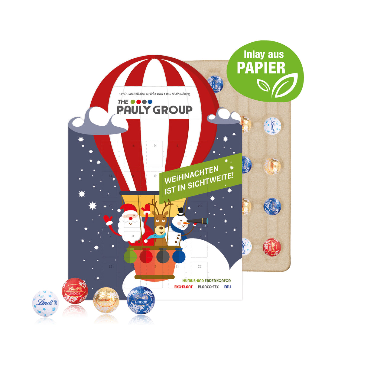 Adventskalender „Individuelle Kalenderform“