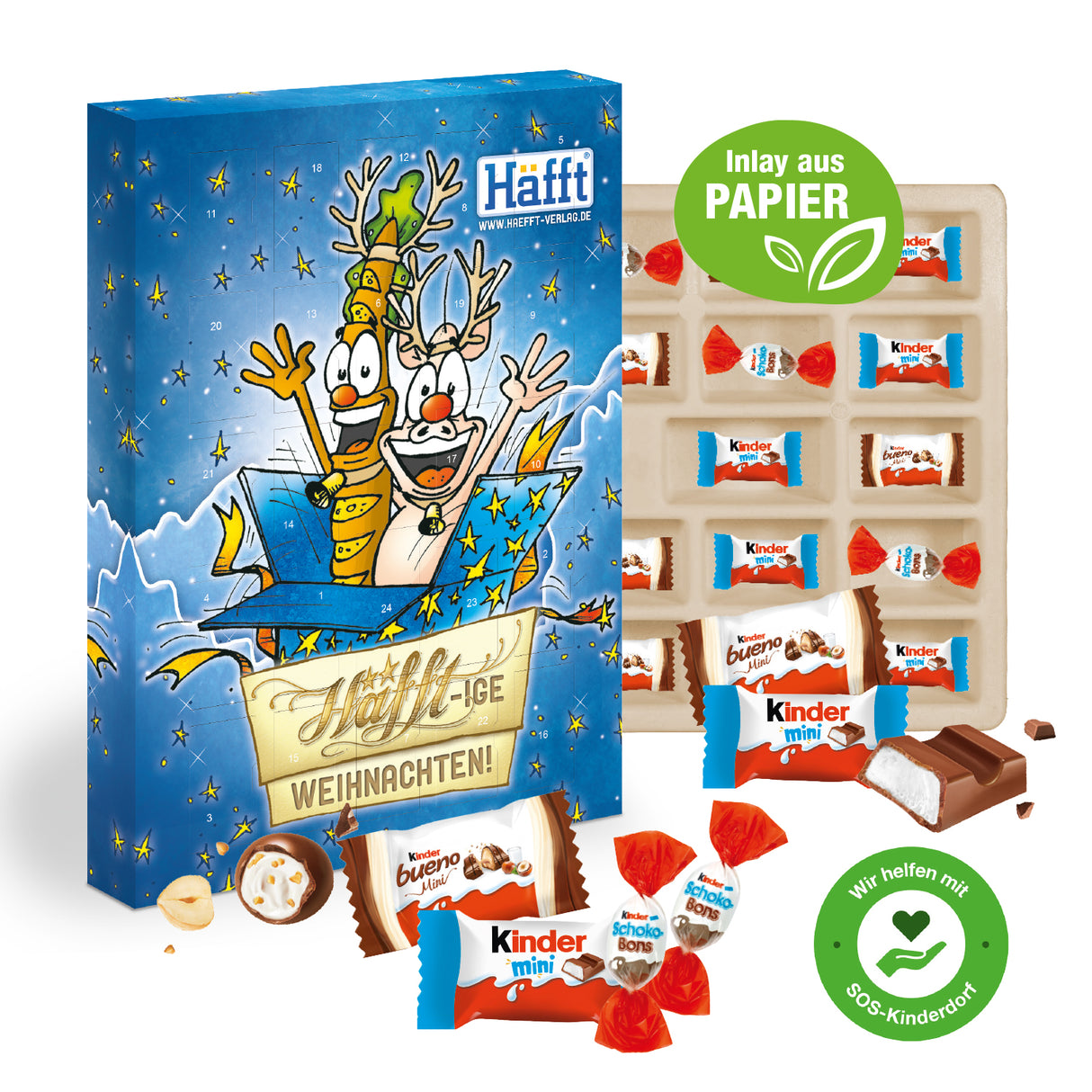 Adventskalender Kinder® „Happy Moments“