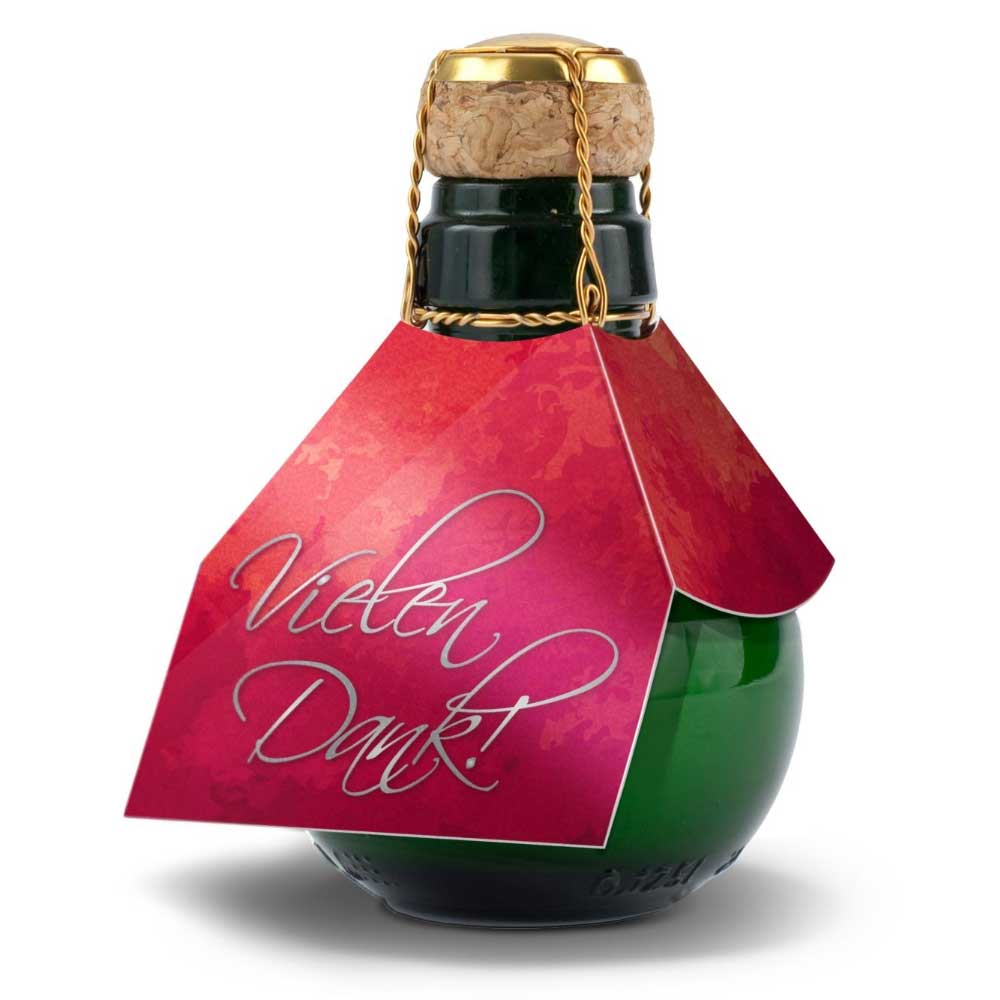 Kleinste Sektflasche der Welt Vielen Dank, 125 ml