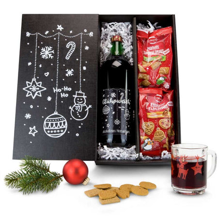 Weihnachtsgeschenk Mitarbeiter - Plätzchen & Punsch