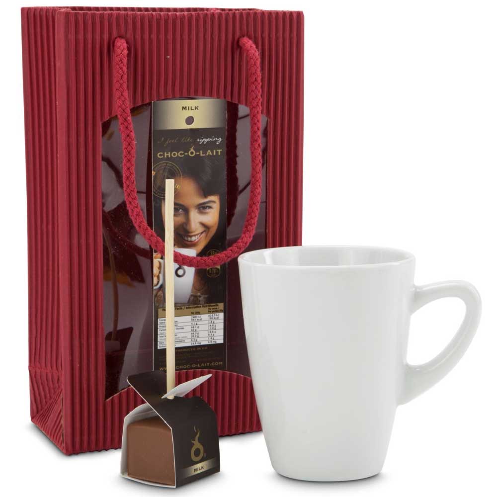 Schokostick in Tasse