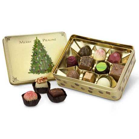Weihnachtsgeschenk Mitarbeiter - Merry Praliné
