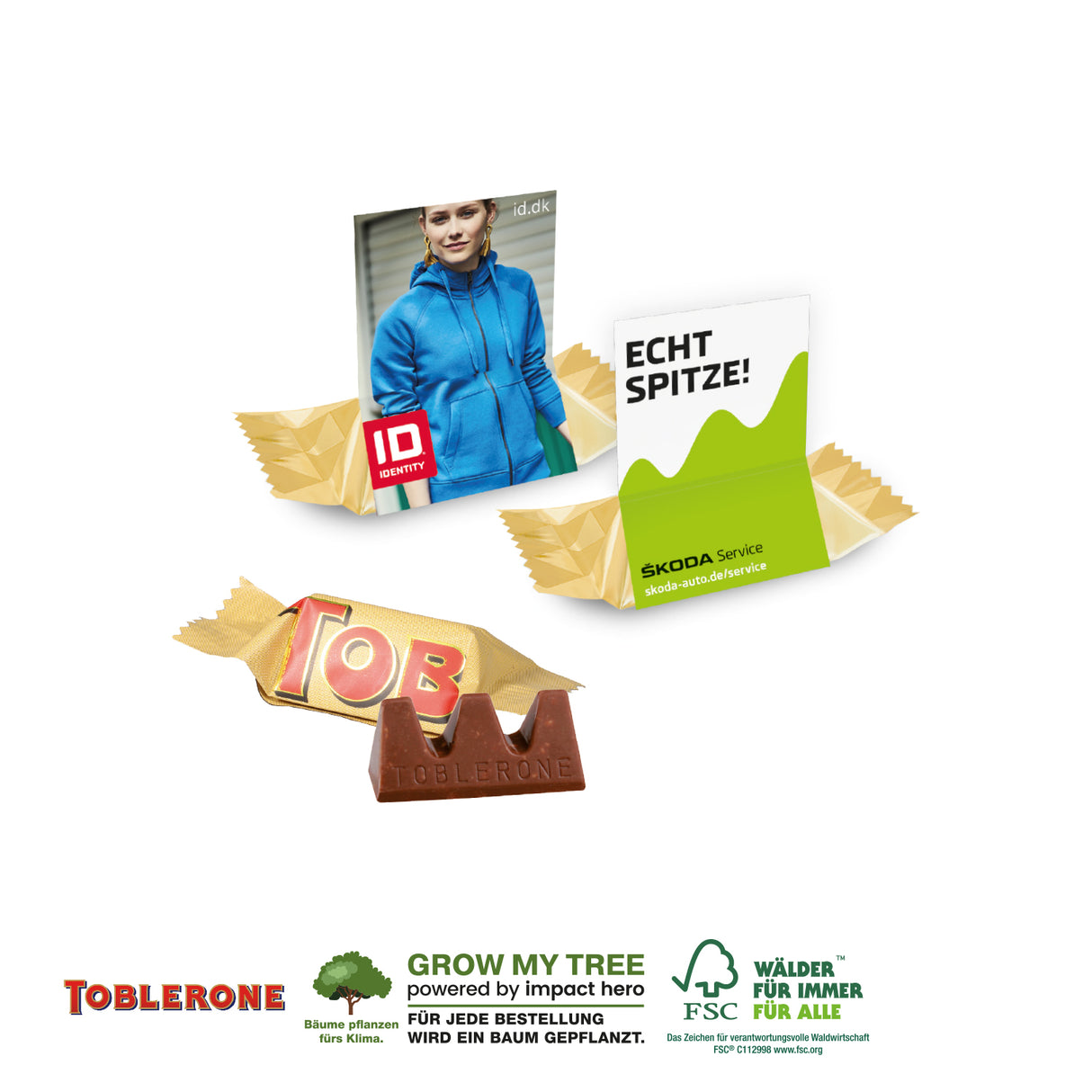 Toblerone Mini Werbeaufsteller