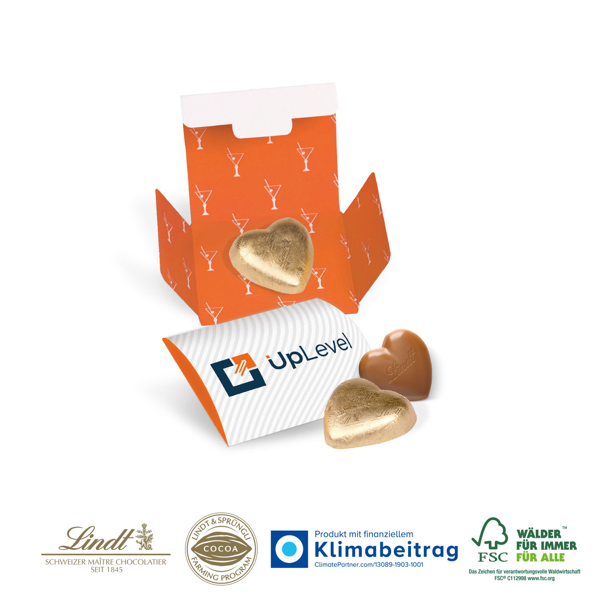 Lindt Herz, 5 g im Werbebriefchen