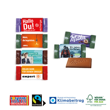 Milka Schokolade Werbeartikel