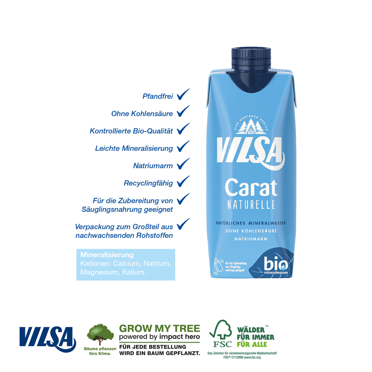 Werbewasser Naturelle